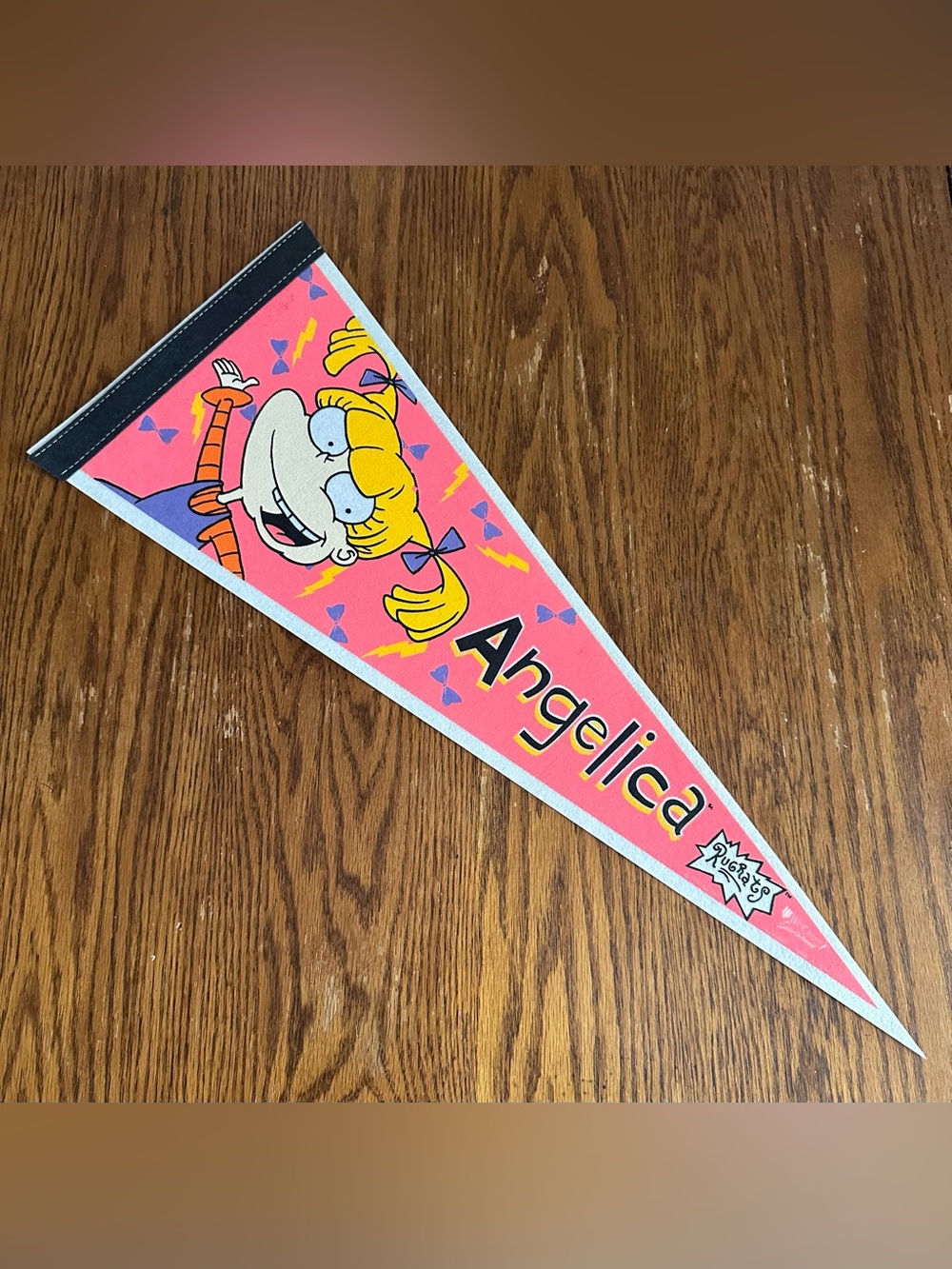 Vintage 1998 Rugrats Angelica Felt Pennant